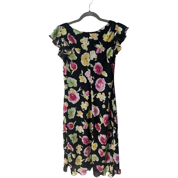 A beautiful Jane Alexander floral dress in size 12 lined. - Picture 7 of 11